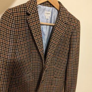 J. Crew Houndstooth blazer